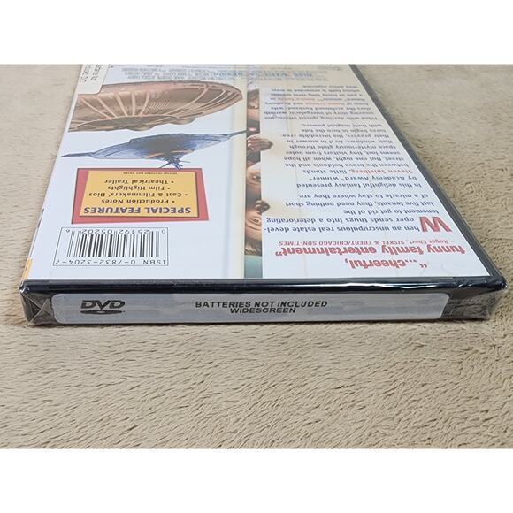 Batteries Not Included Movie DVD New Sealed Steven Spielberg Widescreen 2003 - Picture 6 of 12
